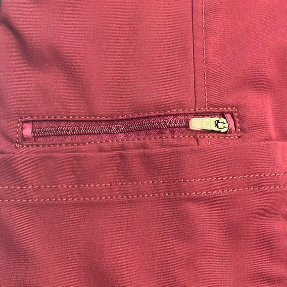 Healing Hands Purple Label Jasmin Scrub Top WINE - Picture 3 of 4